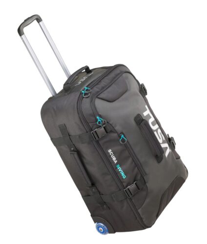 MEDIUM ROLLER BAG, BLACK