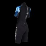 HYDROFLEX SHORTY 3MM WMS BLK/BLU XL