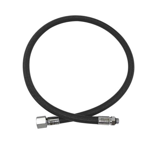 35" Rubber Regulator Hose - Black