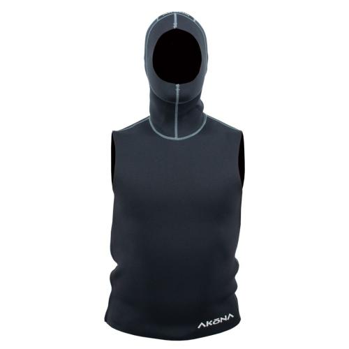 2mm Hooded Vest Side Zip SM