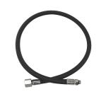 35" Rubber Regulator Hose - Black
