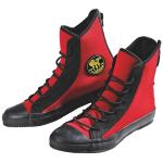 One Shoe Red/BK Toe
