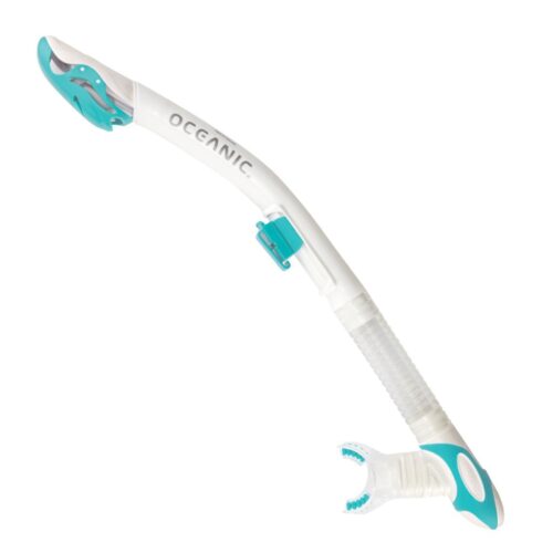 ULTRA DRY SNORKEL, WHITE/SEA BLUE