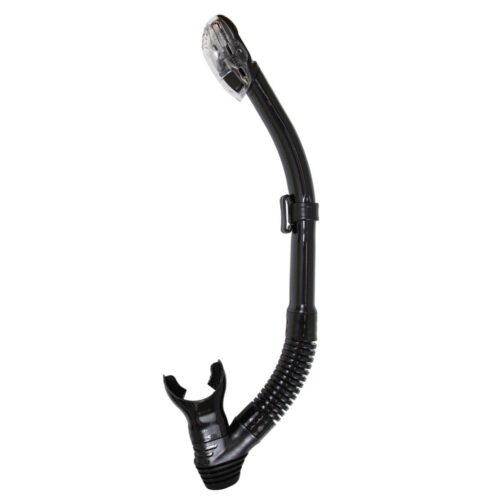 Dry Snorkel Black Silicone