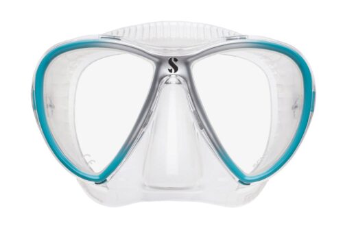 Synergy Twin w/Comfort Strap - Clear/Turquoise-Clear Skirt