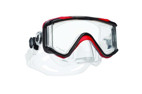 Crystal VU Plus w/Purge - Black/Red/Gray - Clear Skirt
