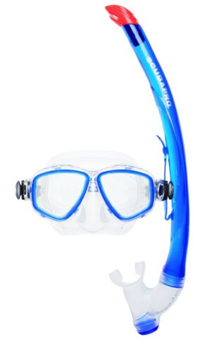 Ecco Mask w/Snorkel - Blue