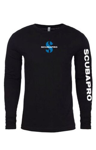 Long Sleeve T-Shirt Mens- Black