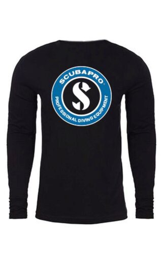 Long Sleeve T-Shirt Mens- Black