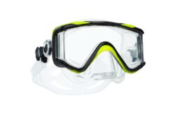 Crystal VU Plus w/Purge - Black/Yellow/Gray - Clear Skirt