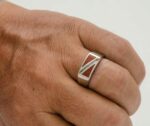 DIVE FLAG RING - COMES IN SIZE 4.5, 5.5, 6.5, 7.5, 8.5, 9.5, 10.5