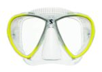 Synergy Twin w/Comfort Strap - Clear/Yellow/Silver-Clear Skirt