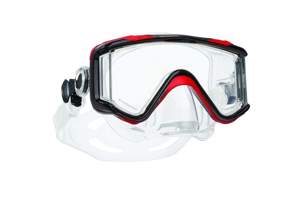 Crystal VU Plus w/Purge - Black/Red/Gray - Clear Skirt