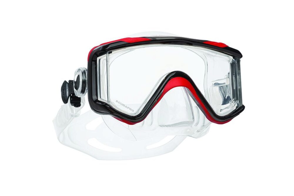 Crystal VU Plus w/o Purge - Black/Red/Gray - Clear Skirt
