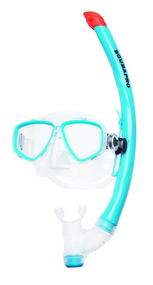 Ecco Mask w/Snorkel - Turquoise