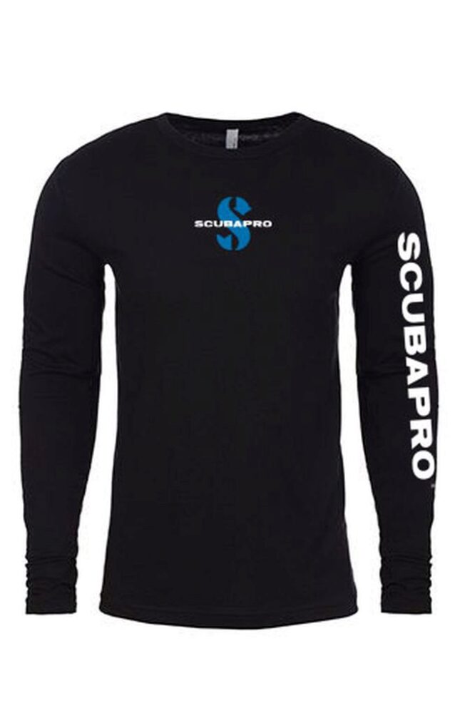 Long Sleeve T-Shirt Mens- Black