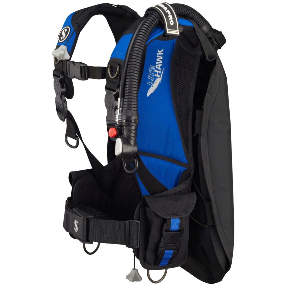 Litehawk w/Balanced Inflator - Black/Blue