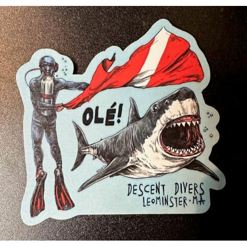 Shark Matador Stickers