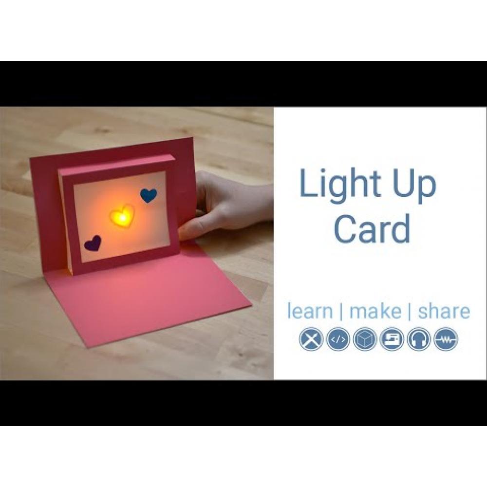 Simple Circuit Greeting Card