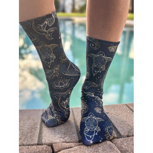 DIVE SOCKS Ocean Mandala