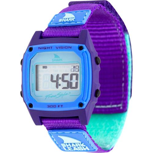 Shark Mini Leash - Purple / Turquoise