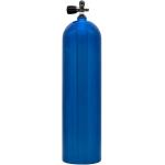 80 Cubic Foot Tank w/ K-Valve  - Aluminum  Blue