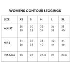 WOMENS LEGGINGS Angelfish Hypnosis Contour