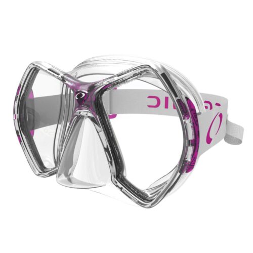 CYANEA MASK, CLEAR/PINK