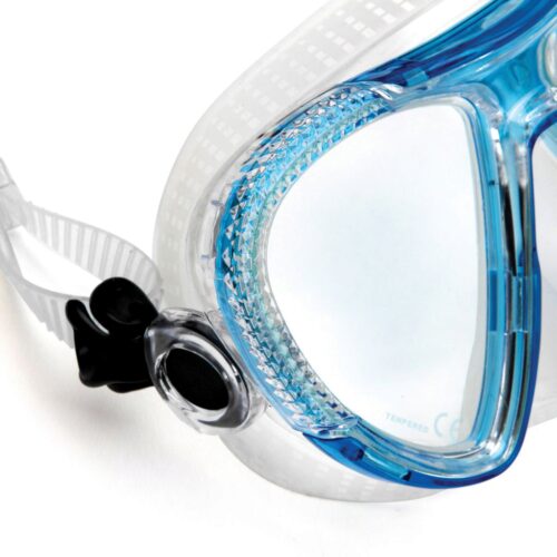 Diamond Mask - Trans Aqua