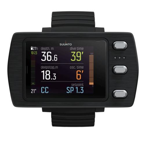 SUUNTO EON STEEL BLACK WITH BOOT AND USB