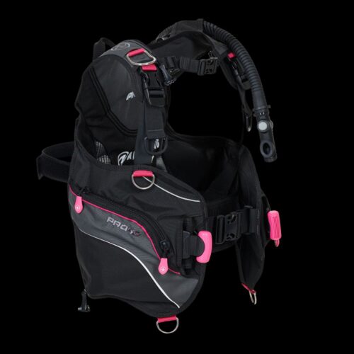 PRO HD WMN BLK/PINK, ML