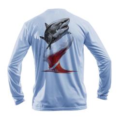 Great White L/S Artic Blue 2XL