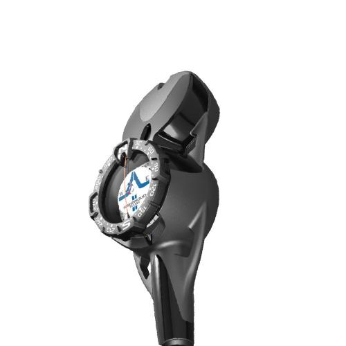 NEW Logic -  3 Gauge Navigational Console (with Pressure Gauge and Compass (Flex Hose)