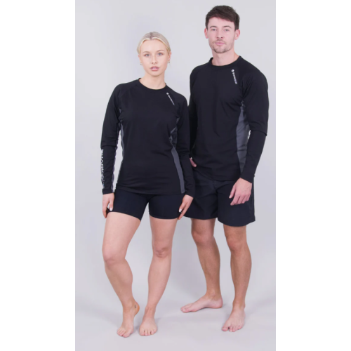 Sharkskin Rapid Dry Long Sleeve BK MED