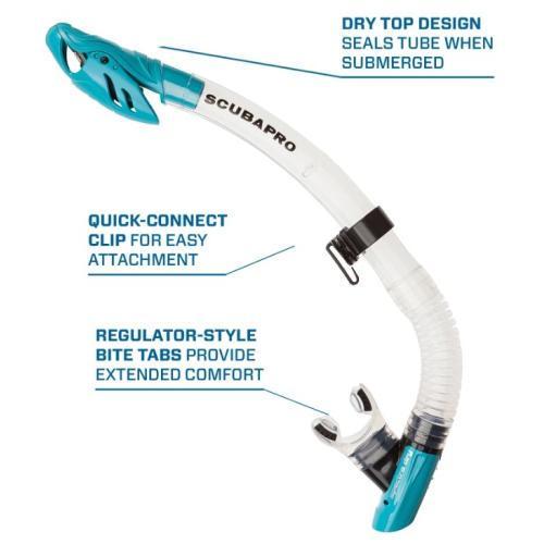 Spectra Dry - Clear/Turquoise