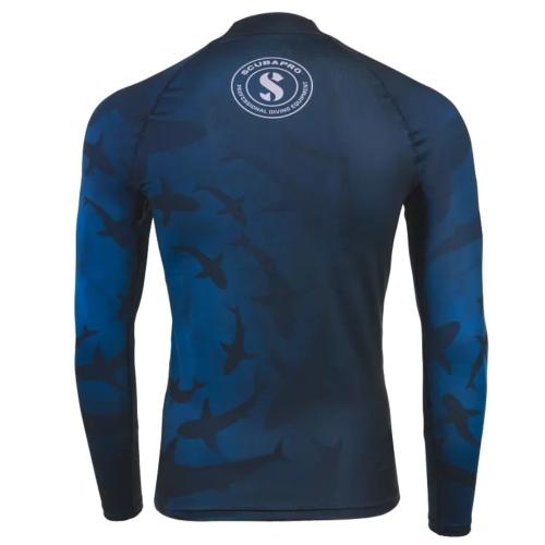 T-Flex Shark Mens, Long Sleeve (UPF50) - SM