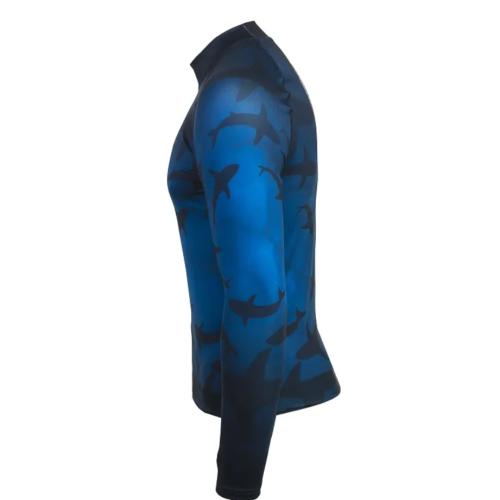 T-Flex Shark Mens, Long Sleeve (UPF50) - SM