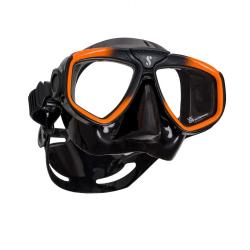 Zoom Mask - Orange Black
