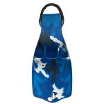 Jet Fin Blue Camo - XL