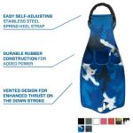 Jet Fin Blue Camo - XL