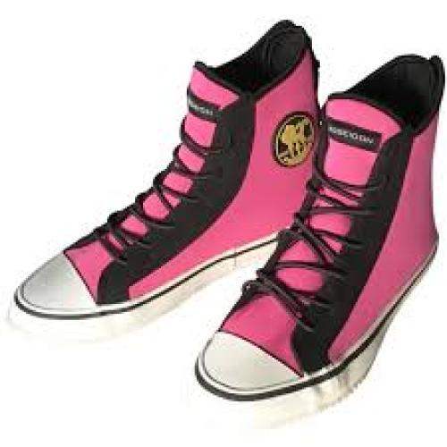 One Shoe Pink/Wt Toe - US Size F9