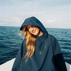 STORM PONCHO BLUE L