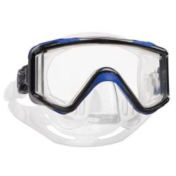 Crystal VU Plus w/o Purge - Black/Blue/Gray - Clear Skirt