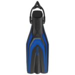 OPEN HEEL FIN STYLE SLING STRAP BLUE XS/S