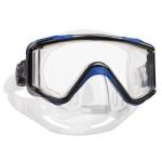 Crystal VU Plus w/o Purge - Black/Blue/Gray - Clear Skirt