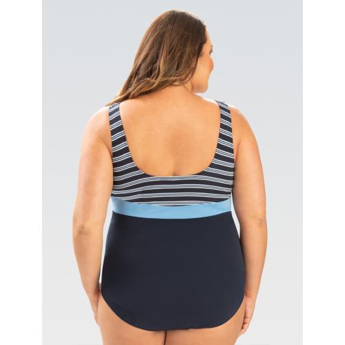 DOLFIN SIMPLICITY MODERATE SCOOP NECK SWIMSUIT