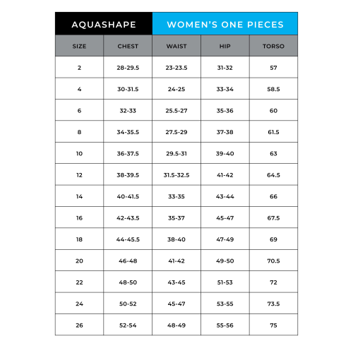 AQUASHAPE BLACK AND WHITE MODERATE RIB KNIT ONE PIECE WITH KEY BACK