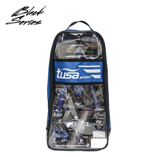 TUSA ADULT SNORKEL TRAVEL SET W/ FINS