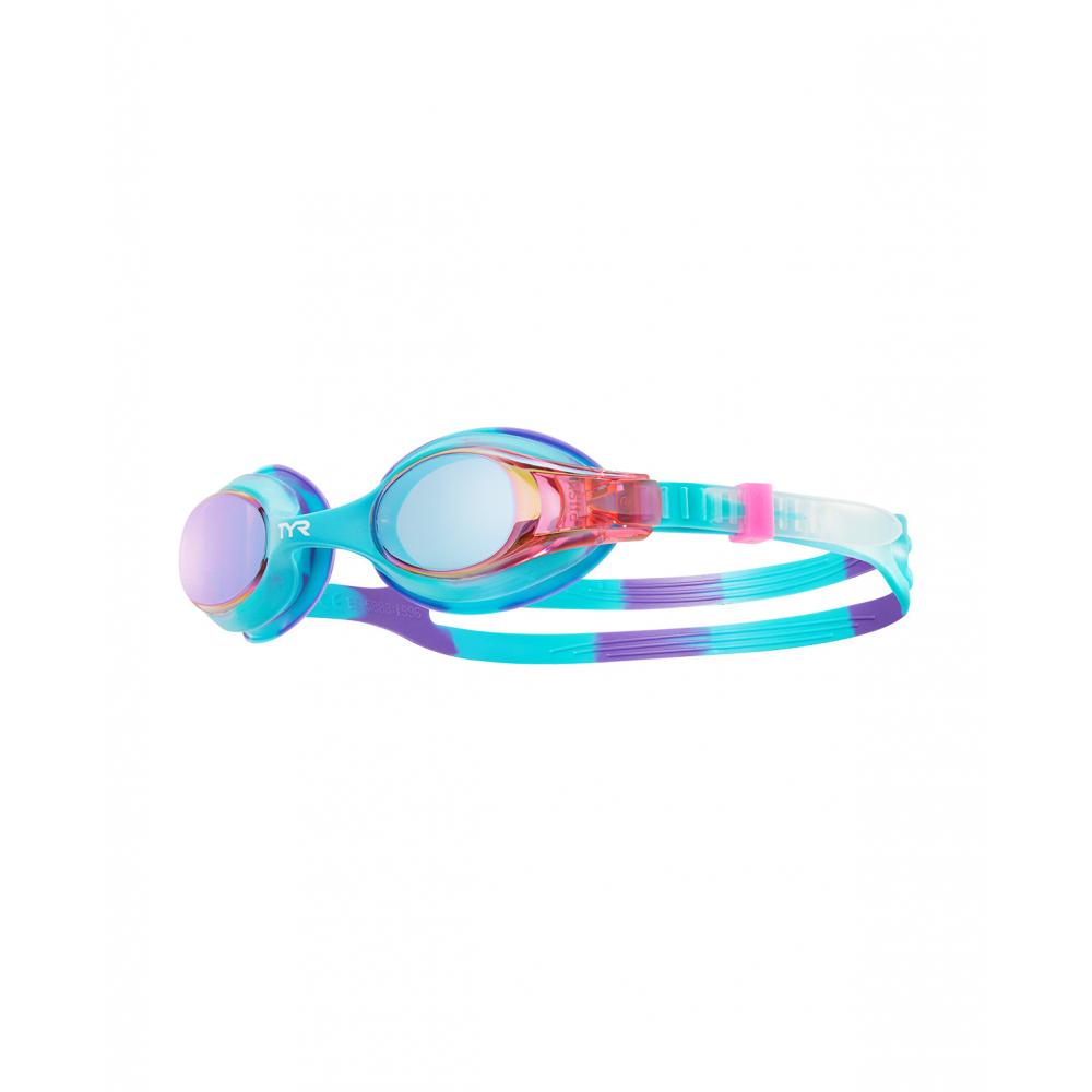 TYR KID'S MIRRORED SWIMPLE GOGGLES - TIE DYE TYR KID'S MIRRORED SWIMPLE GOGGLES - TIE DYE