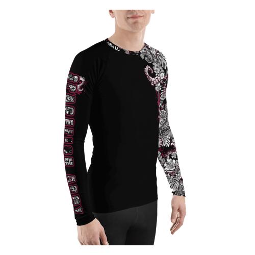 Spacefish Army Men's/Unisex Octopower Rashguard